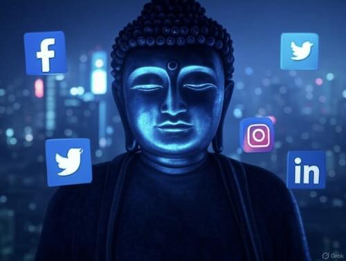 social media buddha digitální hygiena social media buddha digitální hygiena